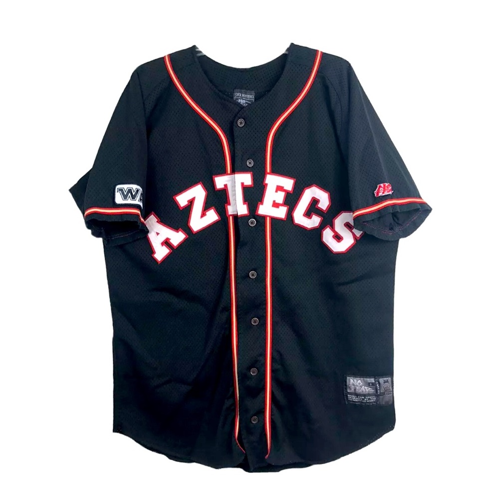 San Diego State Aztecs SDSU Team Issued Vtg No Fear Baseball Jersey - Men’s XL
